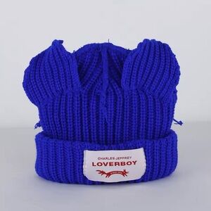 Royal Blue Knit Hat